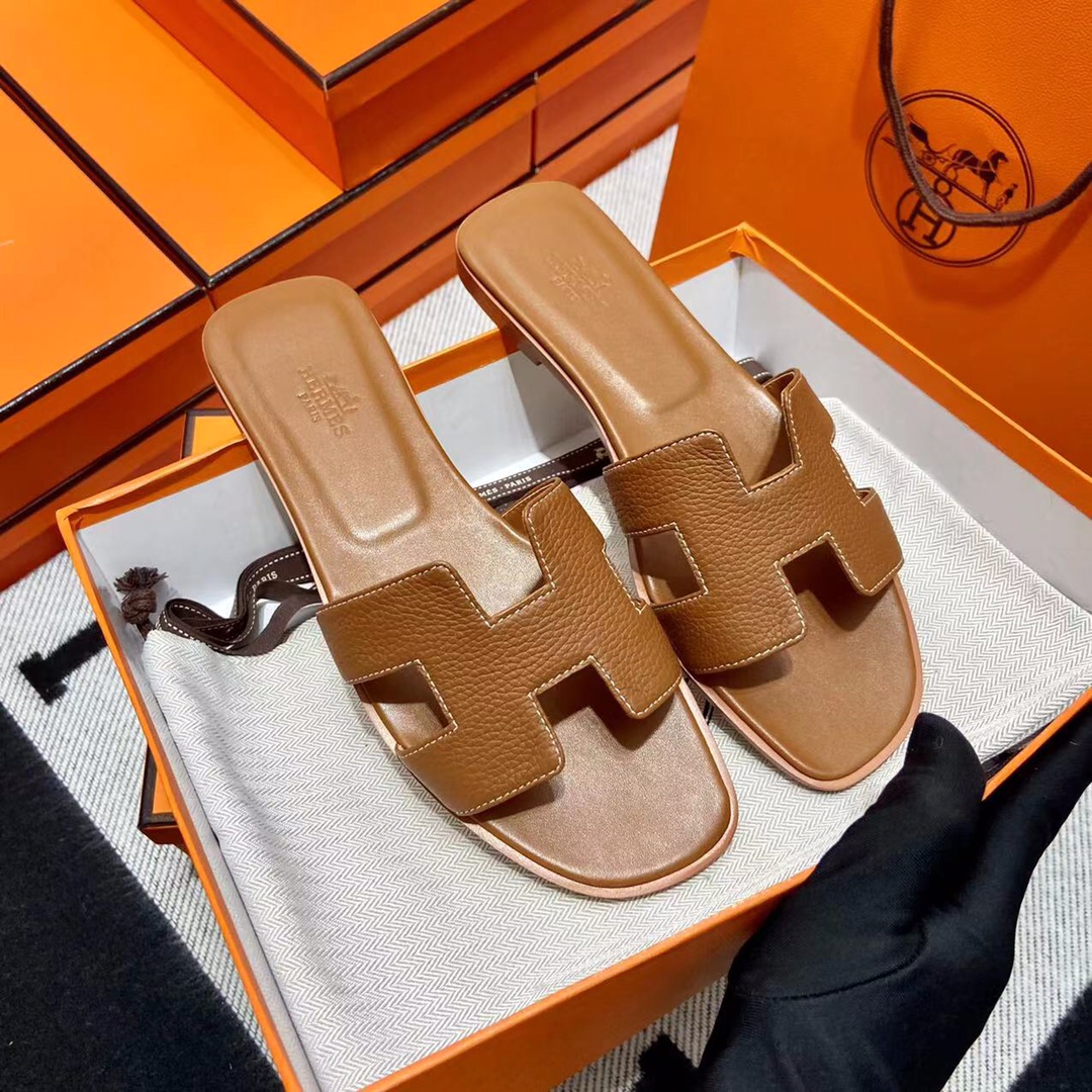 에르메스 올수공 오란 슬리퍼 샌들 토고 30